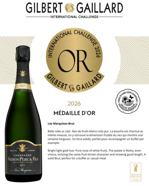 Les Marquises Brut, Grand Cru